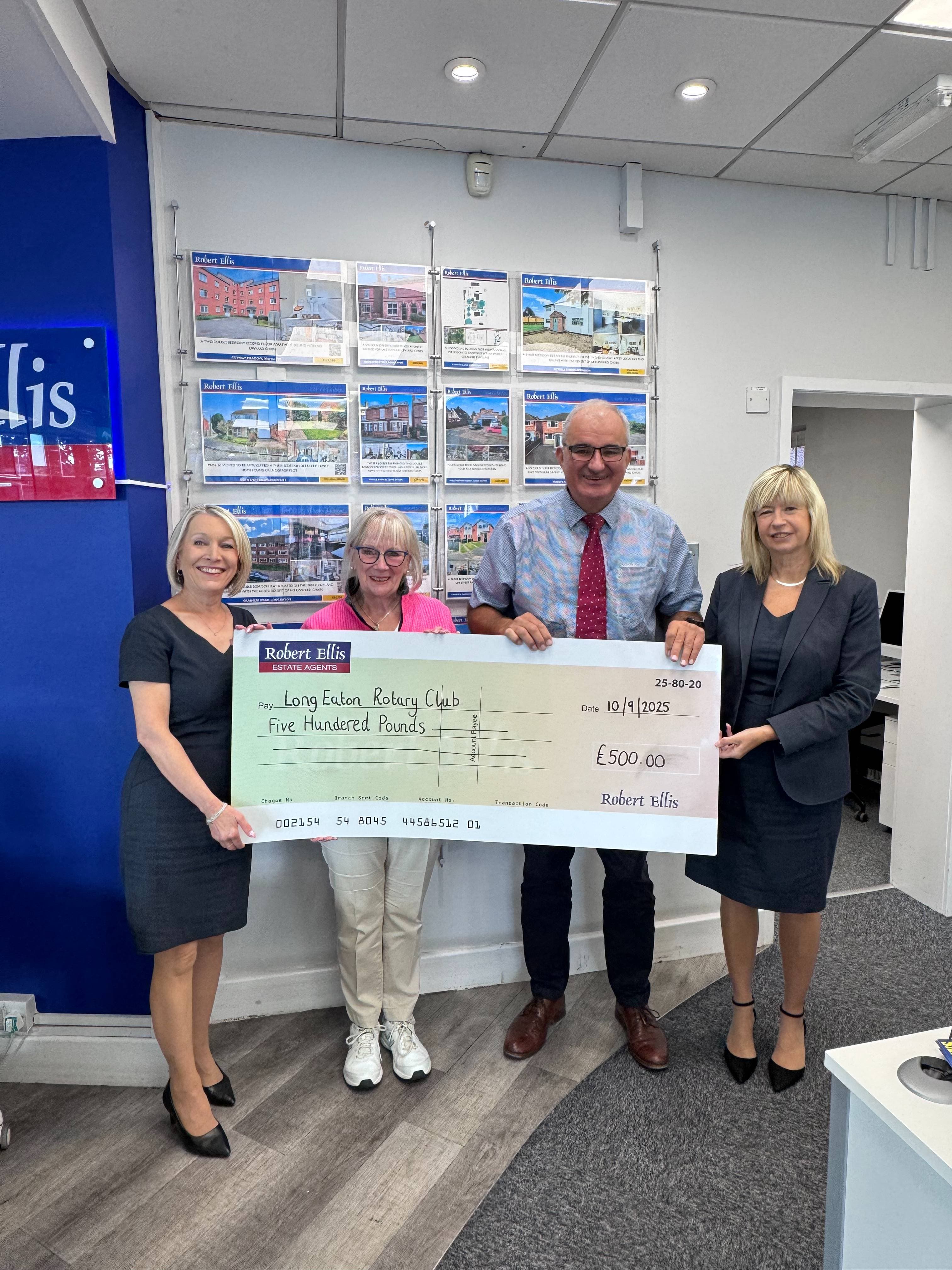 Robert Ellis Supports Long Eaton Rotary Family Fun Day