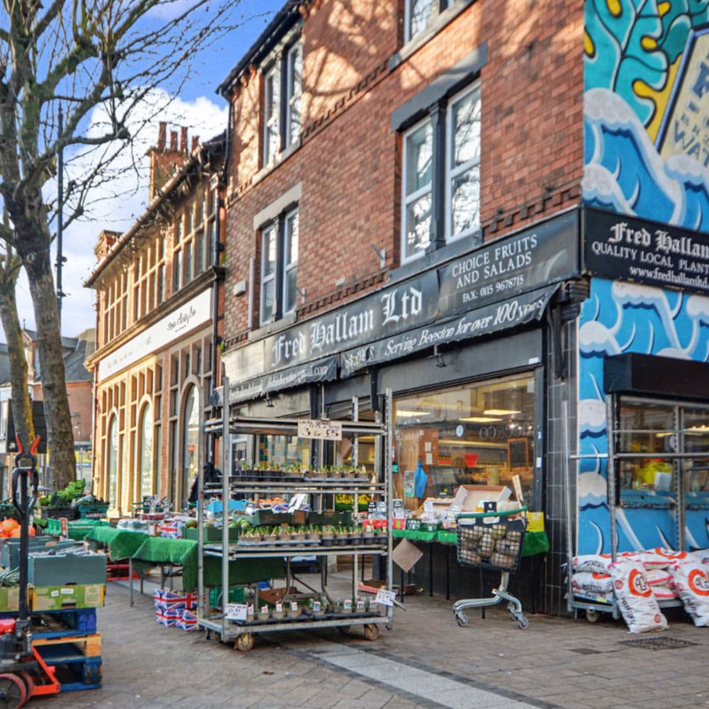 Shopping in Beeston Rylands