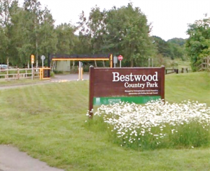 Bestwood country park sign